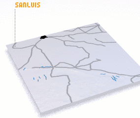 3d view of San Luis