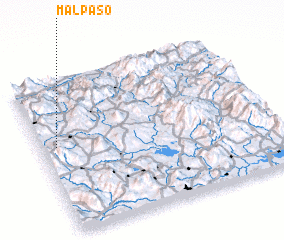 3d view of Mal Paso