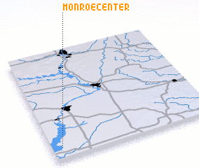 3d view of Monroe Center