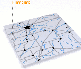 3d view of Huffaker