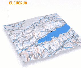 3d view of El Cuervo