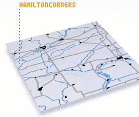 3d view of Hamilton Corners