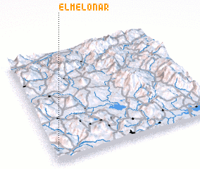 3d view of El Melonar