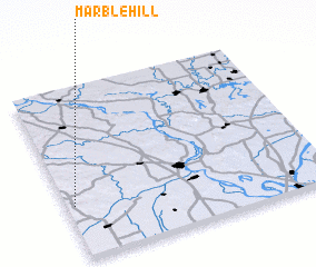 3d view of Marble Hill