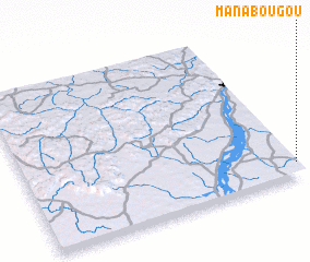 3d view of Manabougou