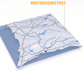 3d view of Monte dos Mestres