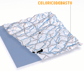 3d view of Celorico de Basto