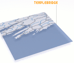 3d view of Temple Bridge