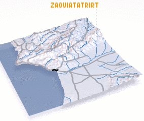 3d view of Zaouia Tatrirt