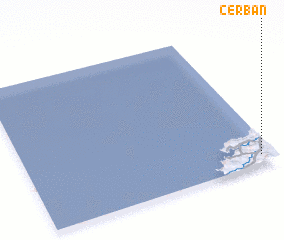 3d view of Cerbán