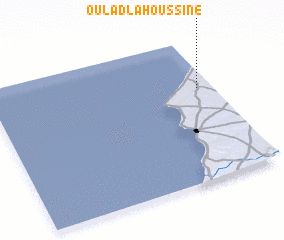 3d view of Oulad Lahoussine