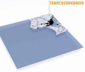 3d view of Trancoso de Baixo