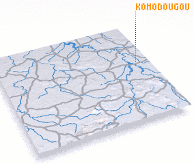 3d view of Komodougou