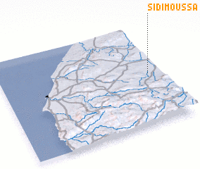 3d view of Sidi Moussa