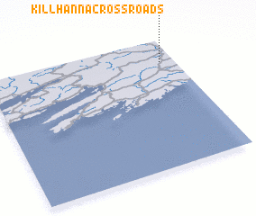3d view of Killhanna Cross Roads