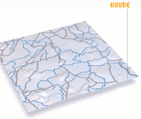 3d view of Kouré