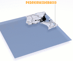 3d view of Pedreiras de Baixo