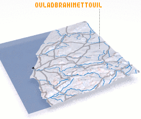 3d view of Oulad Brahim et Touil