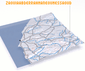 3d view of Zaouia Abd er Rahmane Ou Messaoud