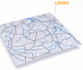 3d view of Lékoro