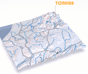 3d view of Tizi nʼKida