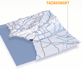 3d view of Tazaouaght