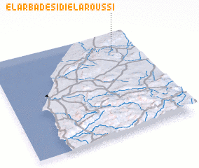 3d view of El Arba de Sidi el Aroussi