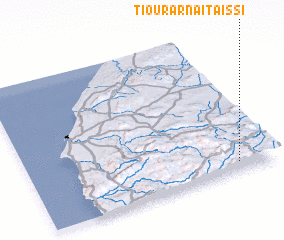 3d view of Tiourar nʼ Aït Aissi