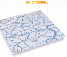 3d view of Somonobougou