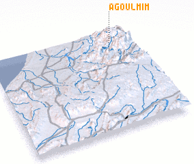 3d view of Agoulmim