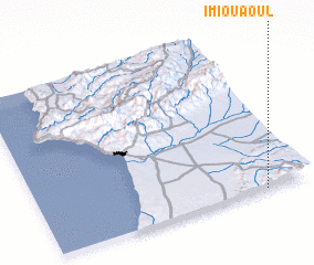 3d view of Imi Ouaoul