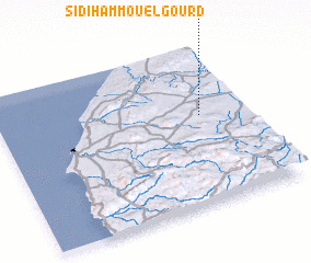 3d view of Sidi Hammou el Gourd