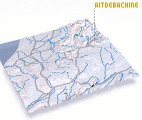 3d view of Aït Debachine