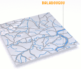 3d view of Baladougou