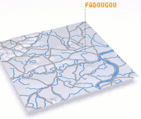 3d view of Fadougou