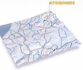 3d view of Aït Ouaskhine