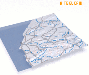 3d view of Aït Bel Caïd