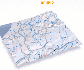 3d view of Aourir