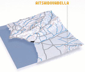 3d view of Aït Saïd Ou Abella