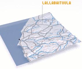 3d view of Lalla Baïtoula