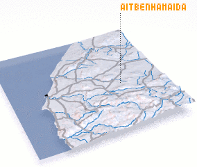 3d view of Aït Ben Hamaïda