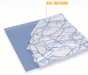 3d view of Oulad Saâd