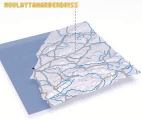 3d view of Moulay Tahar Ben Driss