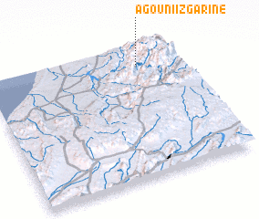 3d view of Agouni Izgarine