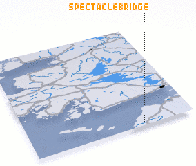3d view of Spectacle Bridge