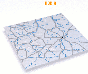 3d view of Boria