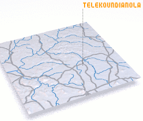 3d view of Télékoundianola