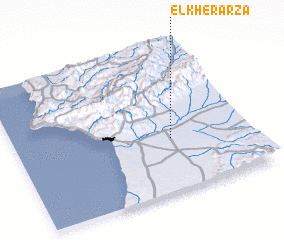 3d view of El Kherarza