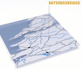 3d view of Batemanʼs Bridge