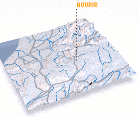 3d view of Aourir